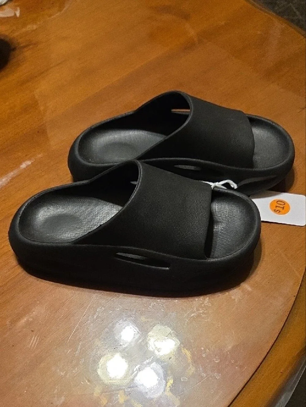 Kids Black Slide Sandals for Everyday Play